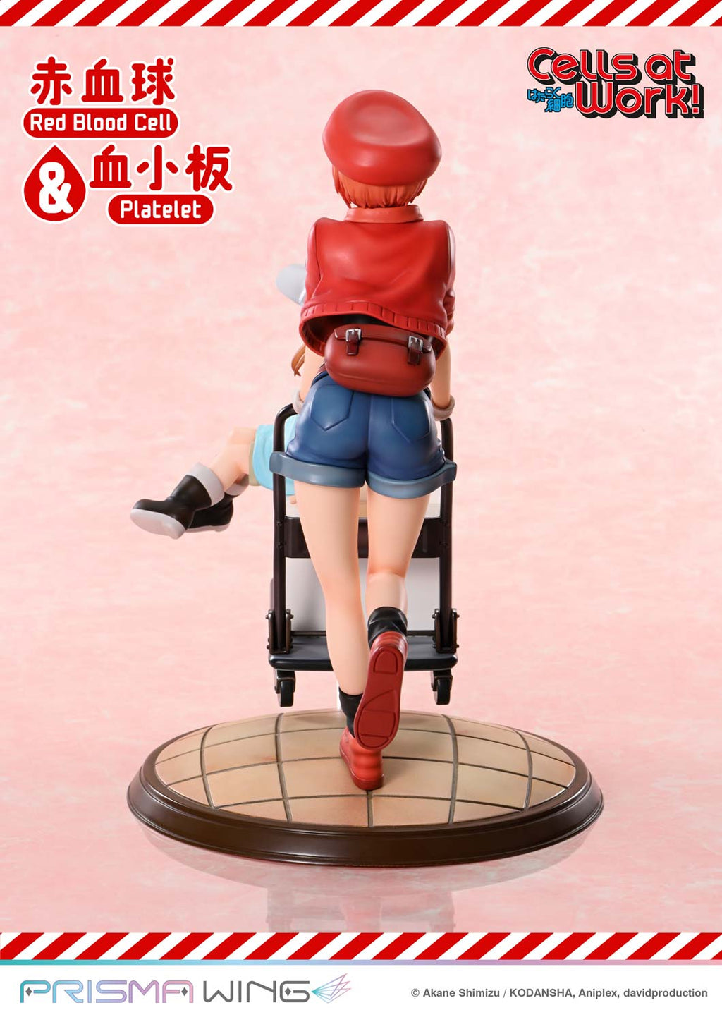 PRISMA WING Cells at Work Red Blood Cell &amp; Platelet Non Scale Pre-Painted Figure