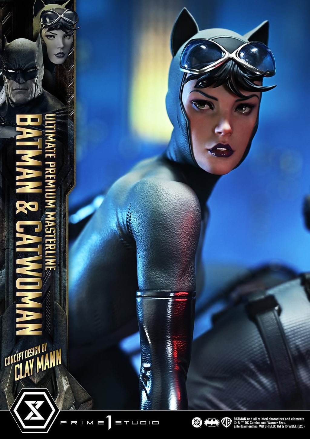 Ultimate Premium Masterline Batman (Comics) Batman &amp; Catwoman (Concept Design by CLAY MANN)