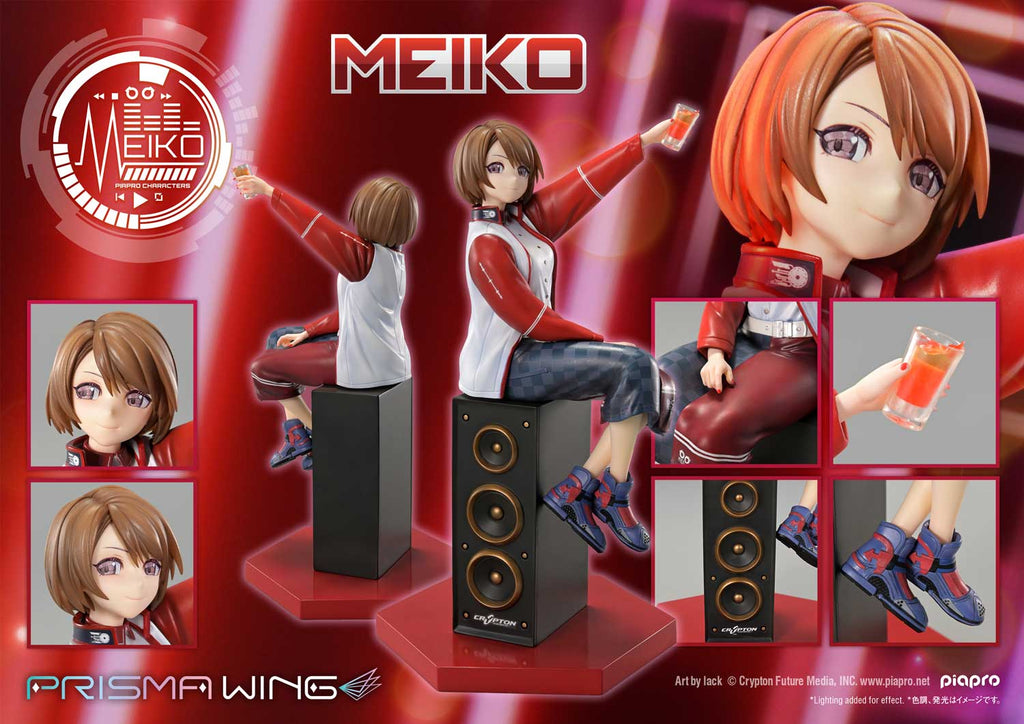PRISMA WING Piapro Characters MEIKO "Art by lack" 1/7 Scale Pre-Painted Figure