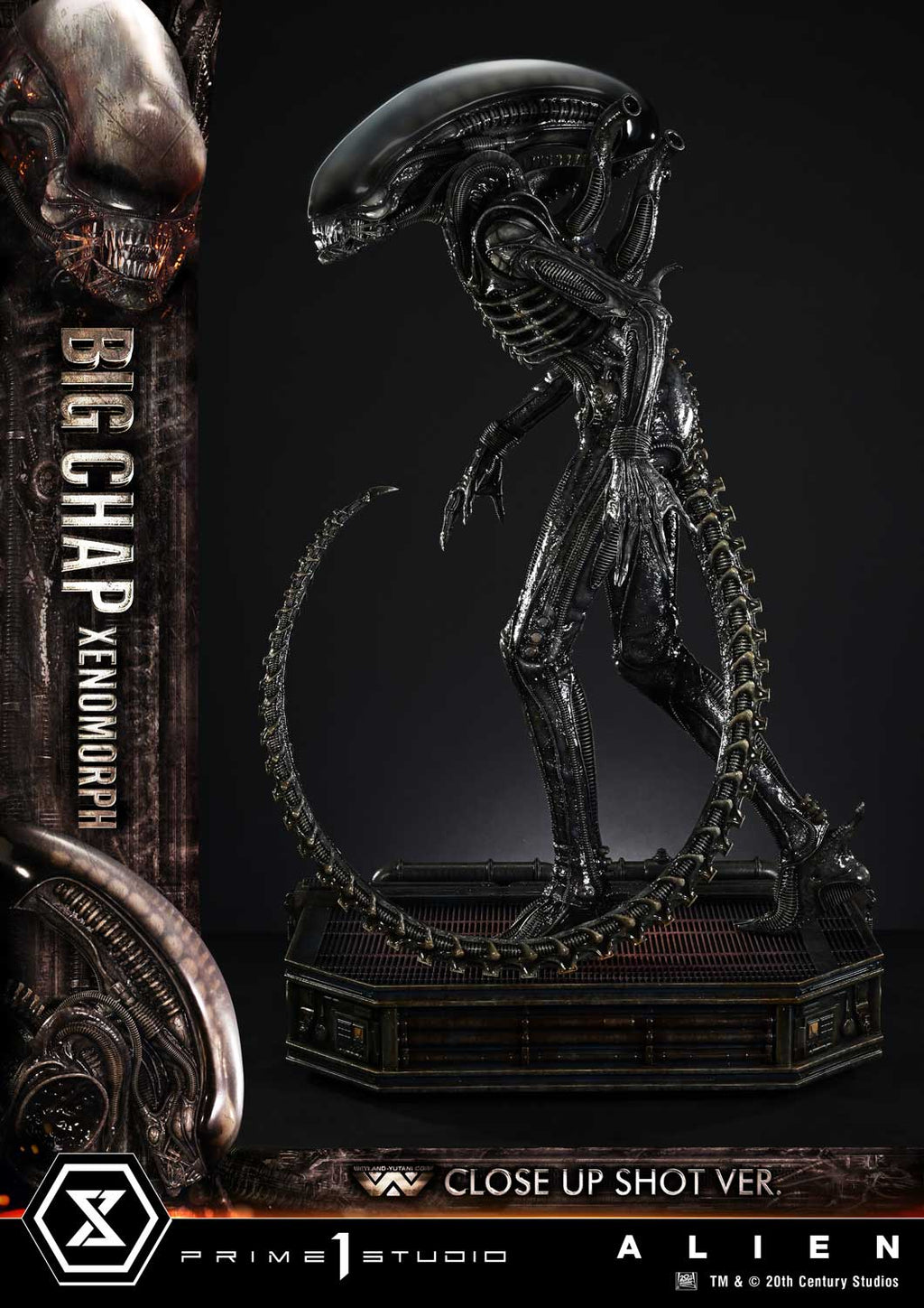 Museum Masterline XL Alien (Film) Big Chap Xenomorph Close Up Shot Ver.