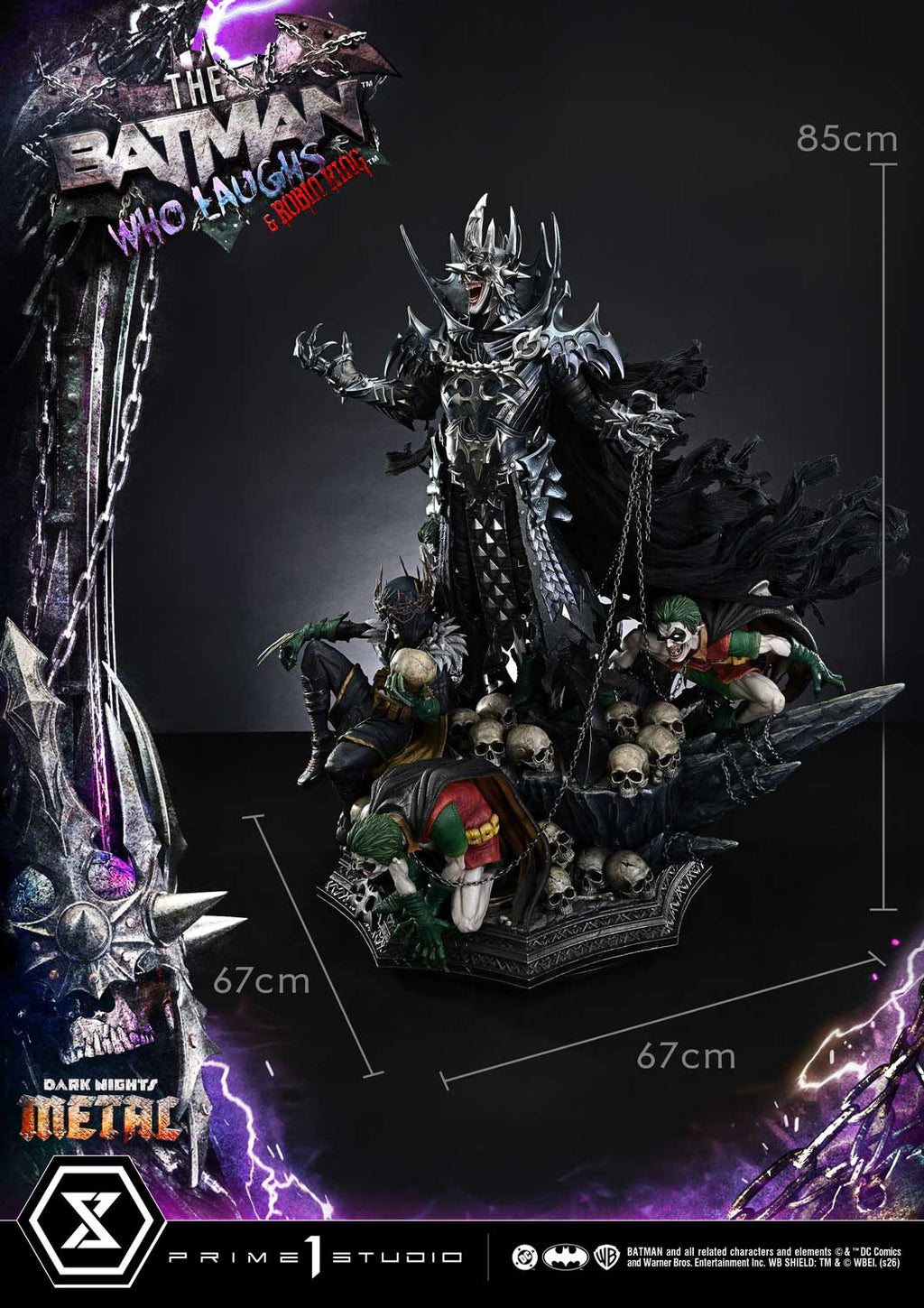 Museum Masterline Dark Nights: Death Metal The Batman Who Laughs &amp; Robin King