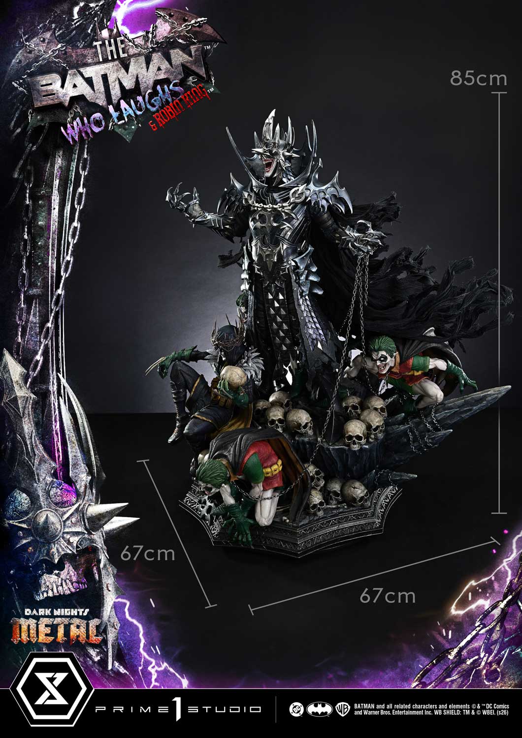 Museum Masterline Dark Nights: Death Metal The Batman Who Laughs &amp; Robin King