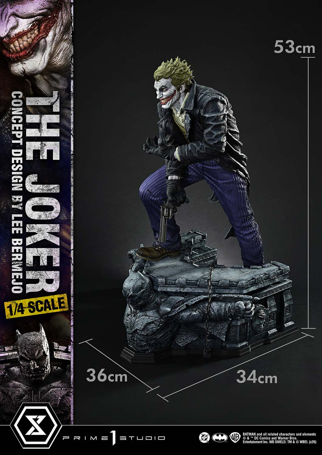 Ultimate Premium Masterline Batman (Comics) The Joker (Concept Design by Lee Bermejo)