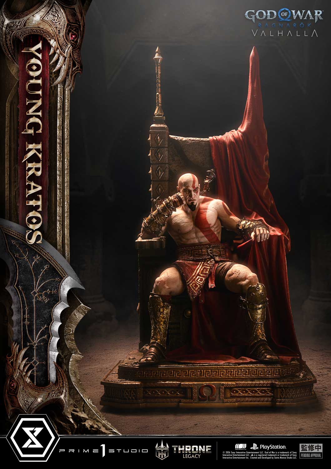 Throne Legacy God of War: Ragnarok Young Kratos Bonus Version