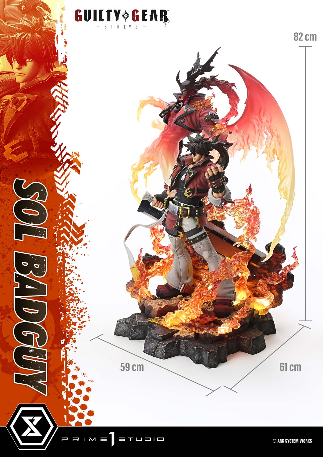 Ultimate Premium Masterline GUILTY GEAR -STRIVE- SOL BADGUY Bonus Version
