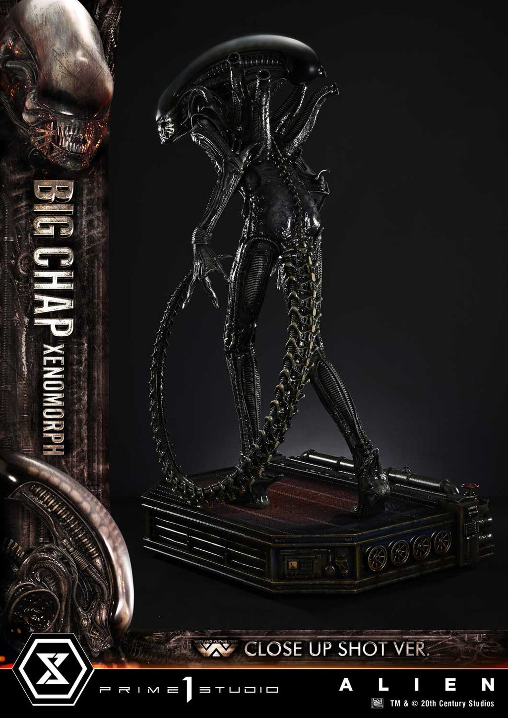 Museum Masterline XL Alien (Film) Big Chap Xenomorph Close Up Shot Ver.