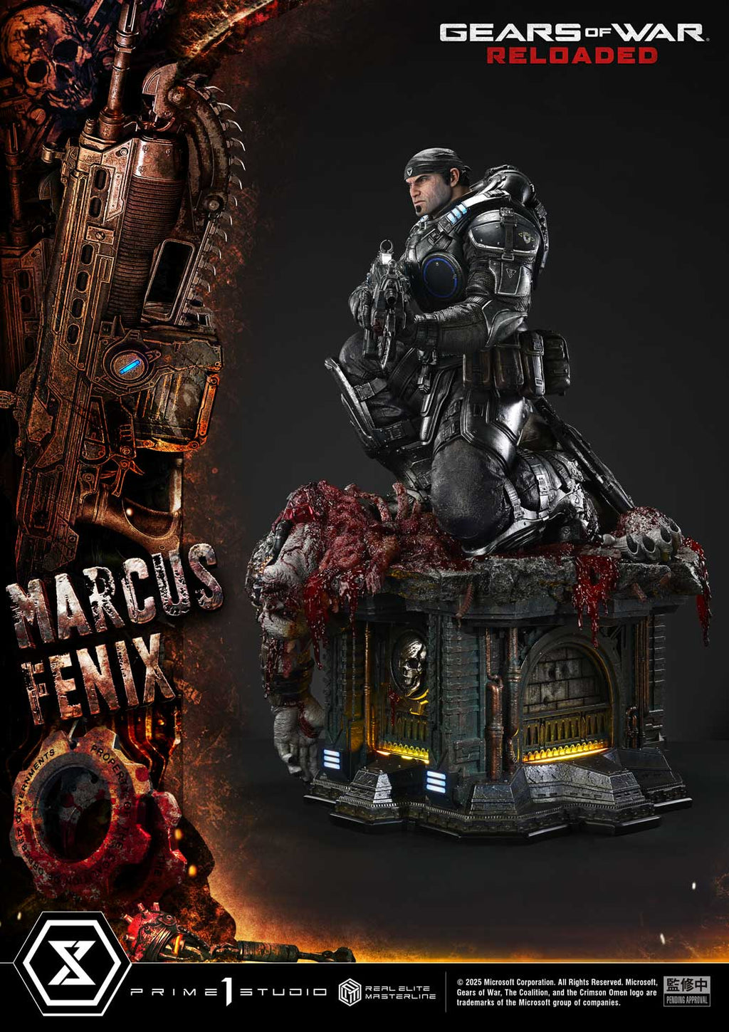 Real Elite Masterline Gears of War: Reloaded Marcus Fenix