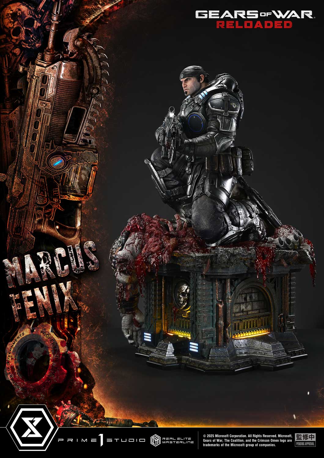 Real Elite Masterline Gears of War: Reloaded Marcus Fenix