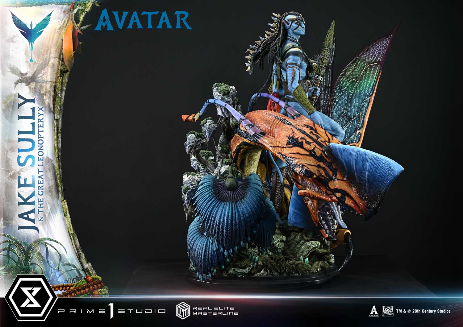 Real Elite Masterline Avatar (Film) Jake Sully &amp; The Great Leonopteryx Avatar Legacy Collection