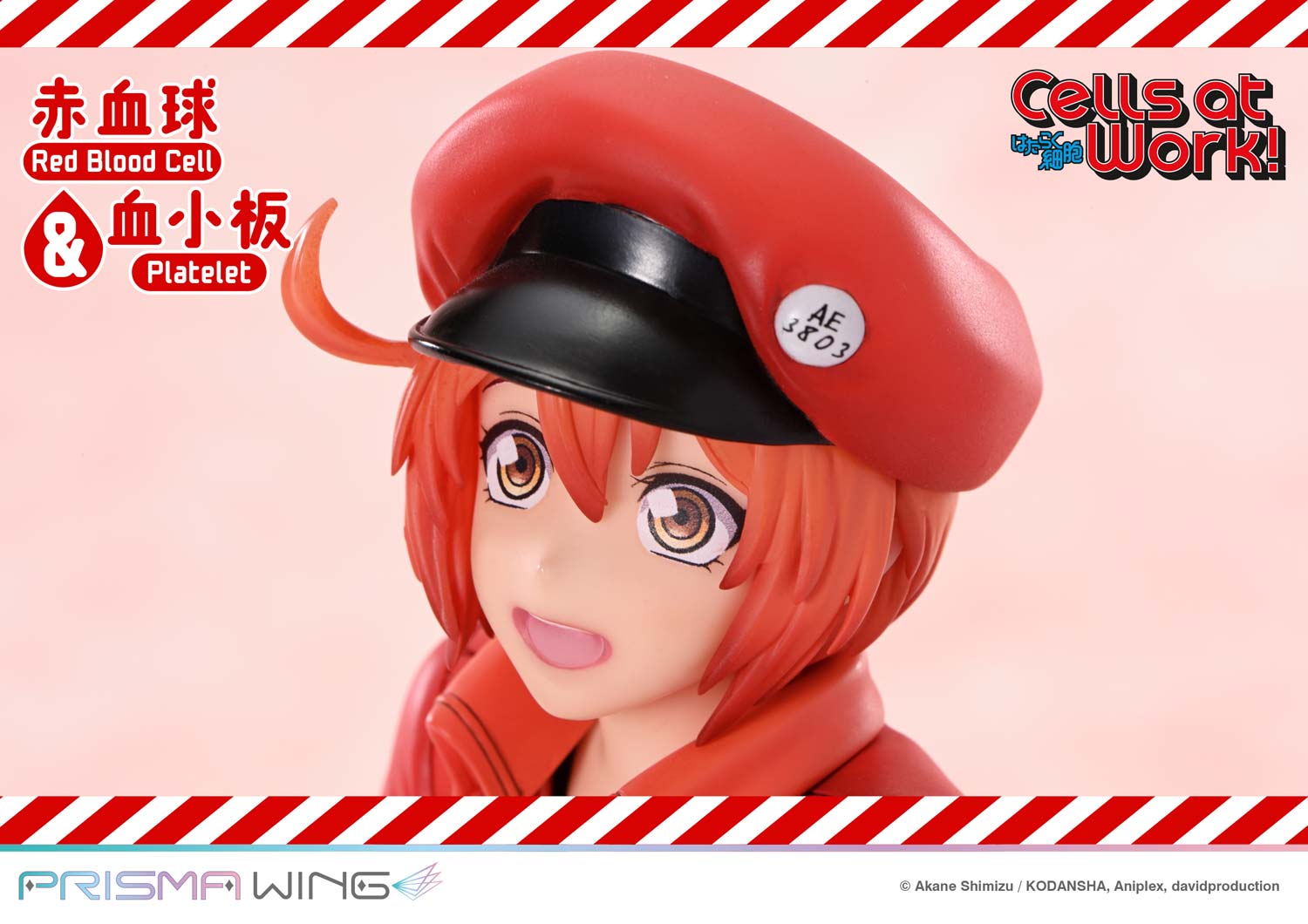 PRISMA WING Cells at Work Red Blood Cell &amp; Platelet Non Scale Pre-Painted Figure
