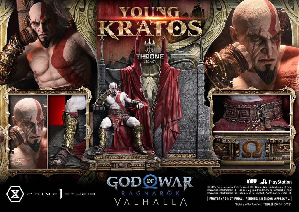 Throne Legacy God of War: Ragnarok Young Kratos Bonus Version