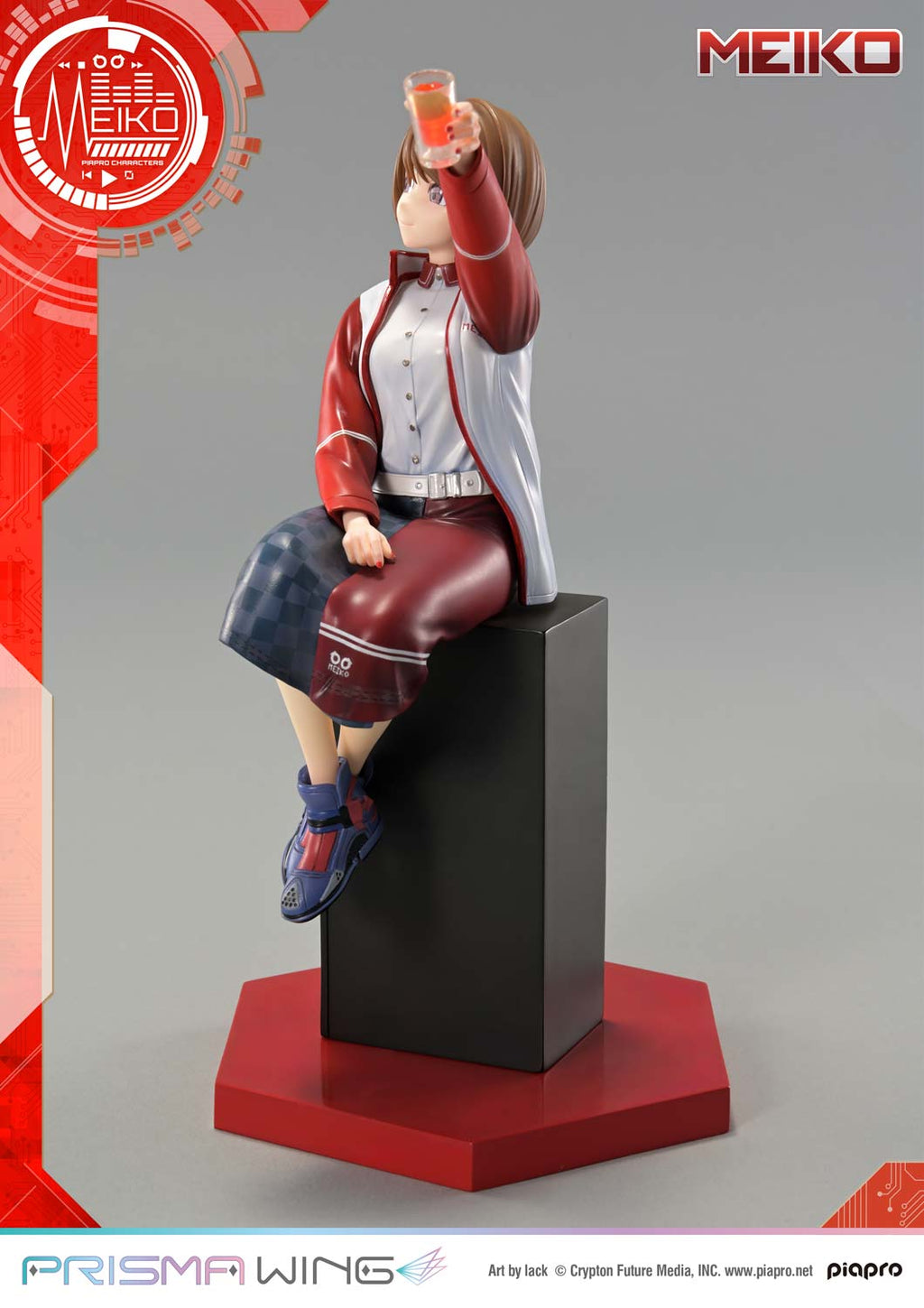 PRISMA WING Piapro Characters MEIKO "Art by lack" 1/7 Scale Pre-Painted Figure