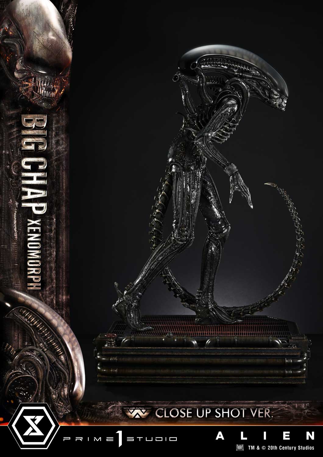 Museum Masterline XL Alien (Film) Big Chap Xenomorph Close Up Shot Ver.