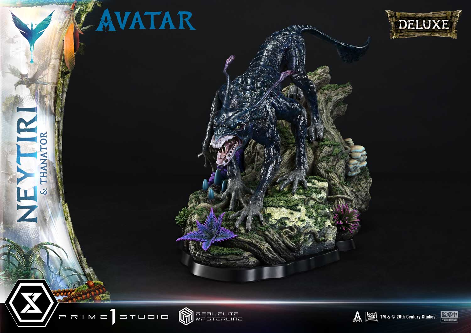 Real Elite Masterline Avatar (Film) Neytiri &amp; Thanator Avatar Legacy Collection Deluxe Version