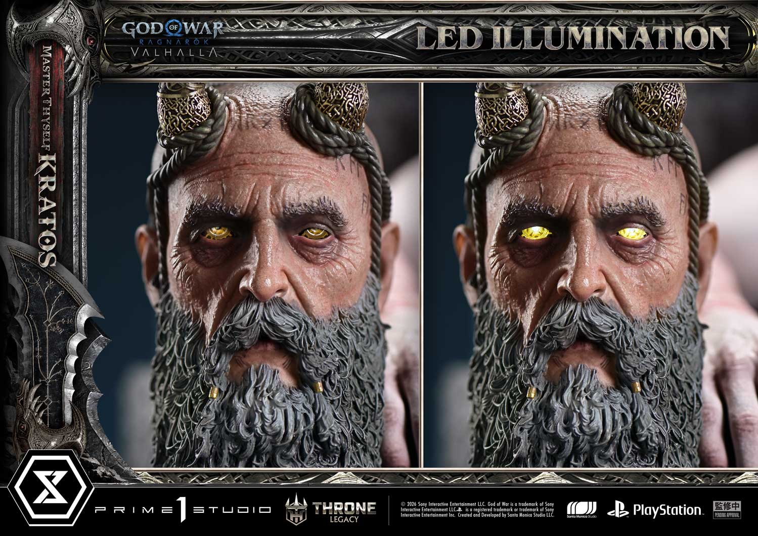 Throne Legacy God of War: Ragnarok Master Thyself Kratos