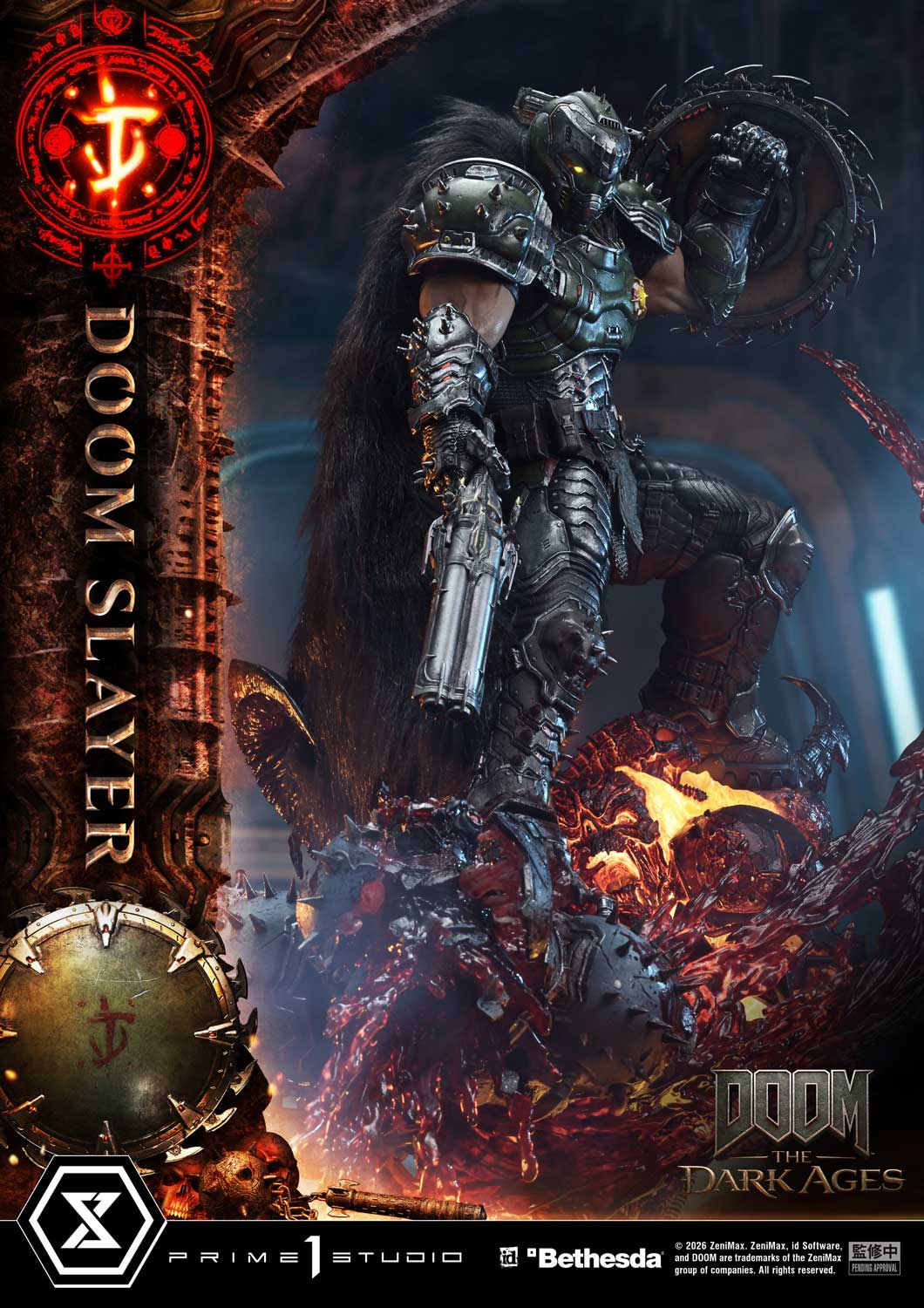 Ultimate Premium Masterline DOOM: The Dark Ages DOOM Slayer