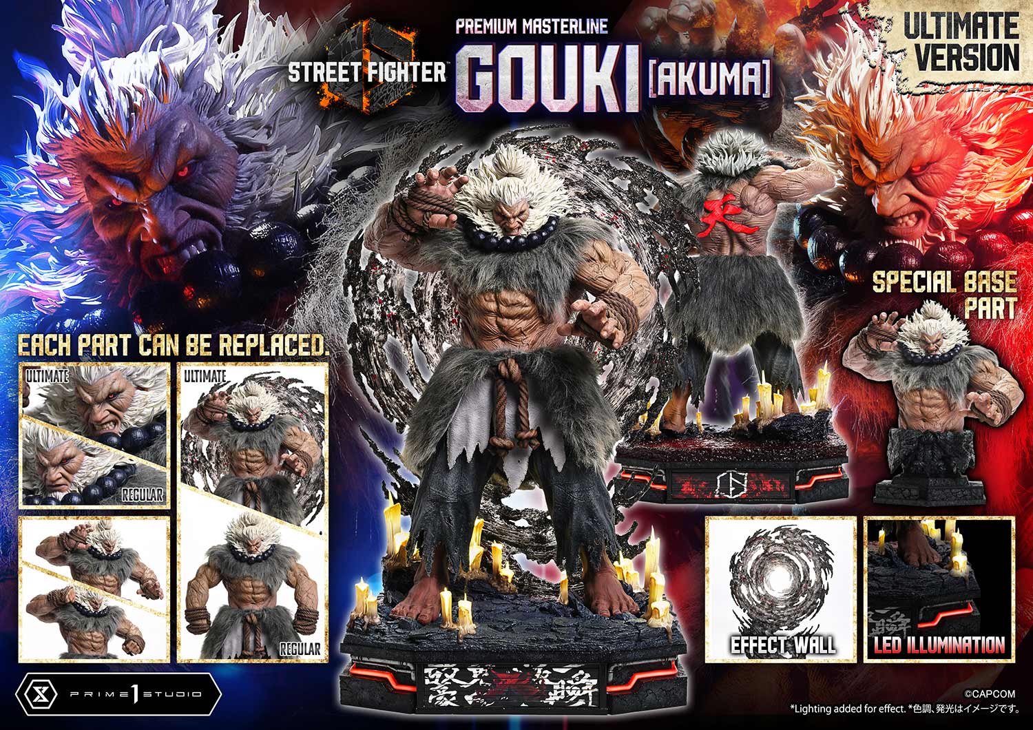 Premium Masterline Street Fighter 6 Akuma Ultimate Version