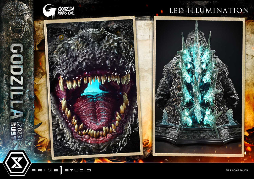 Life Size Bust GODZILLA MINUS ONE (Film) Godzilla (2023)