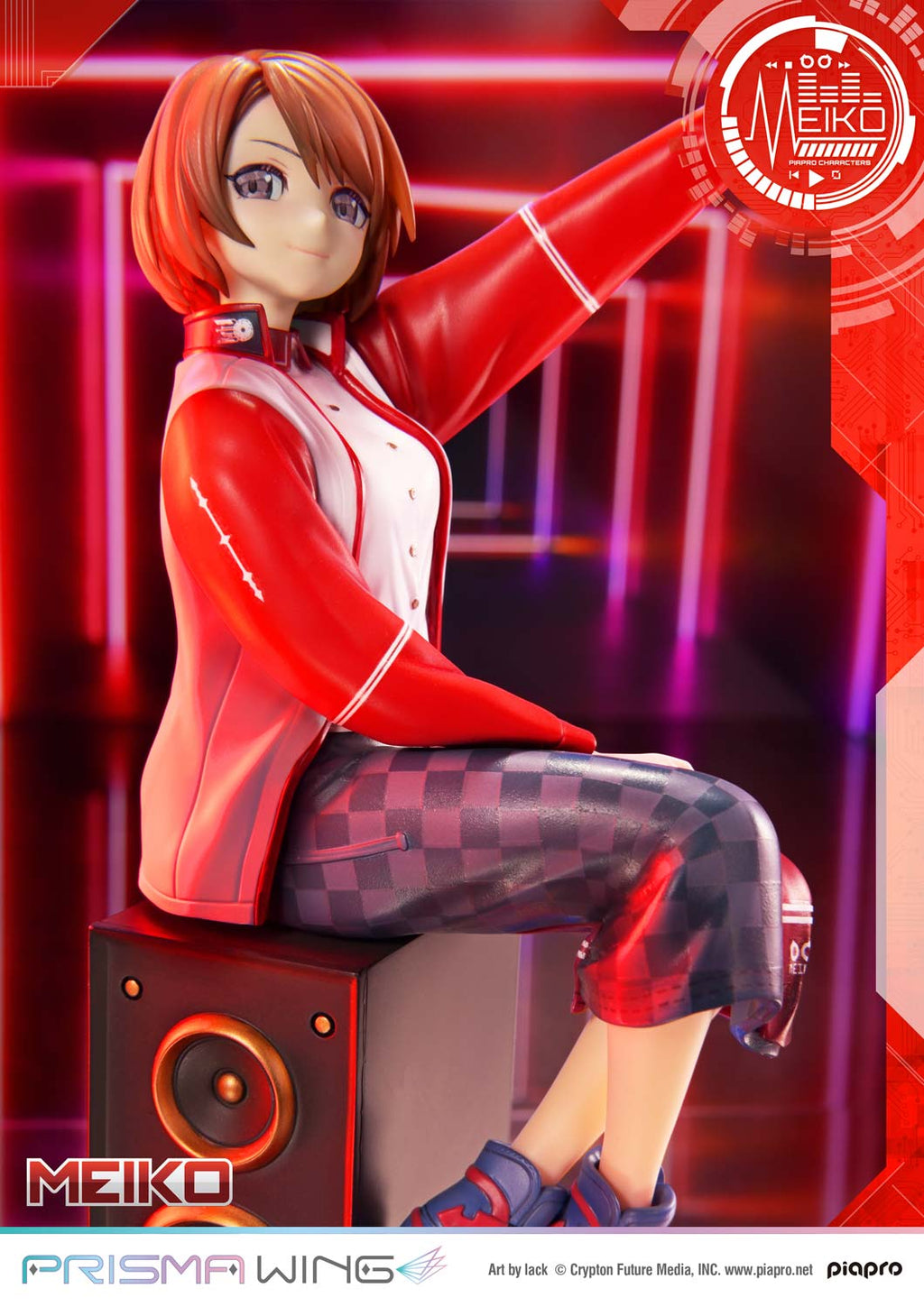 PRISMA WING Piapro Characters MEIKO "Art by lack" 1/7 Scale Pre-Painted Figure