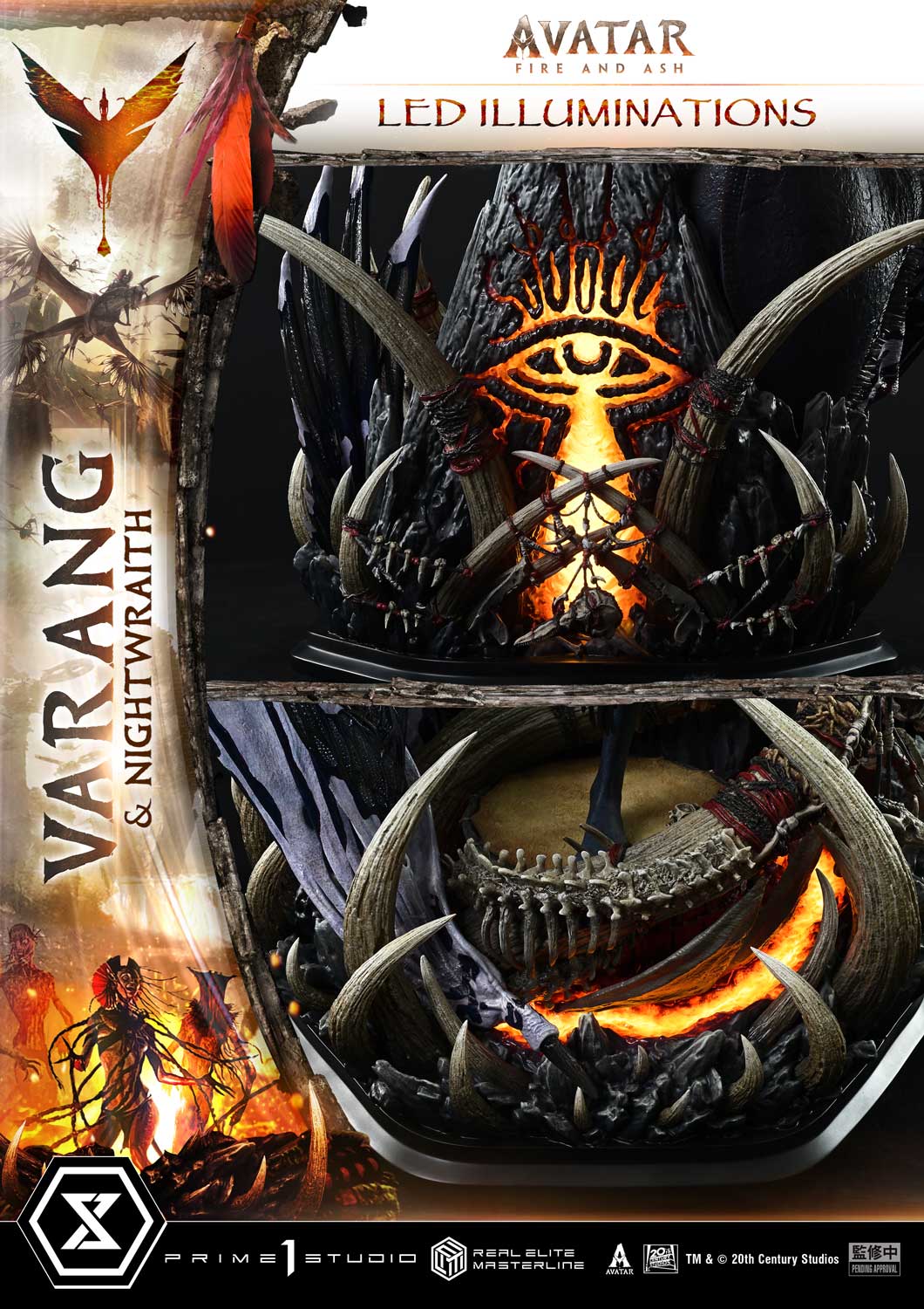 Real Elite Masterline Avatar: Fire and Ash (Film) Varang &amp; Nightwraith Avatar Legacy Collection