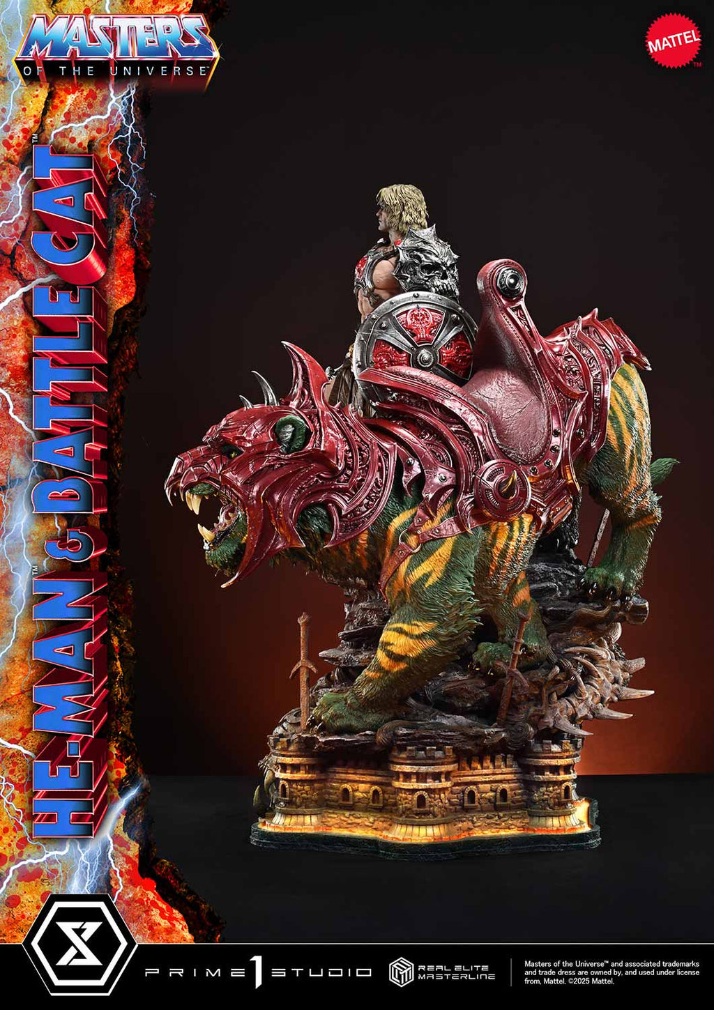Real Elite Masterline Masters of the Universe He-Man &amp; Battle Cat