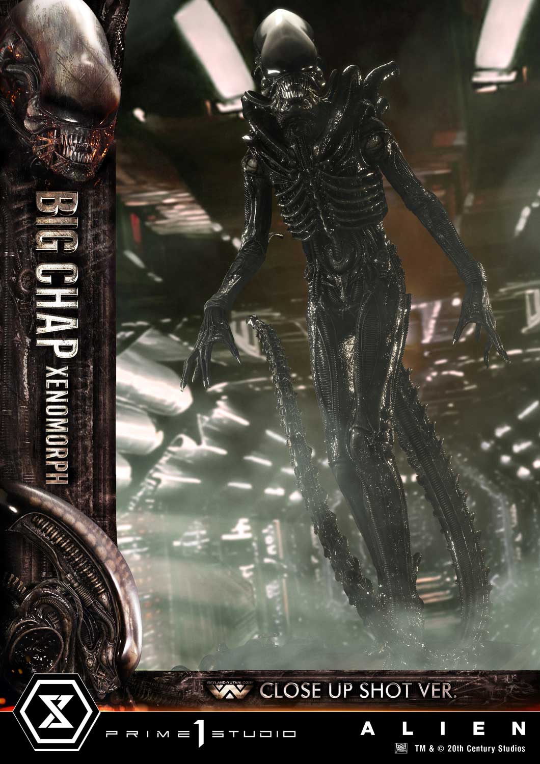 Museum Masterline XL Alien (Film) Big Chap Xenomorph Close Up Shot Ver.