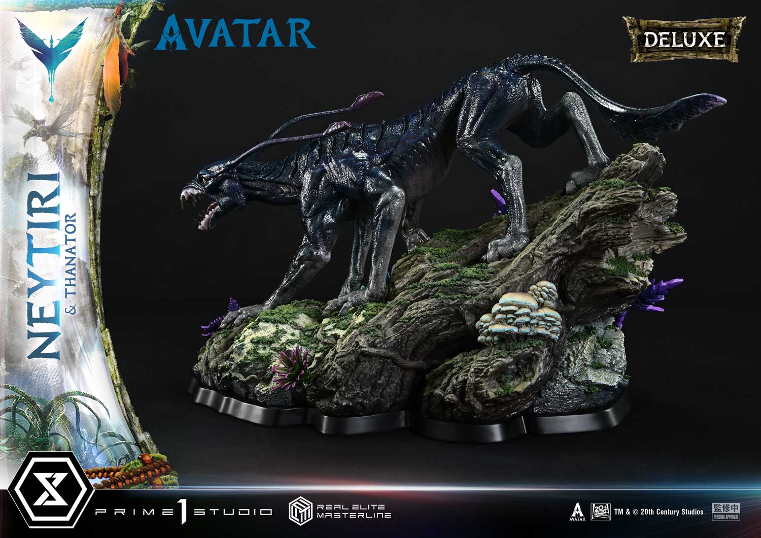 Real Elite Masterline Avatar (Film) Neytiri &amp; Thanator Avatar Legacy Collection Deluxe Version