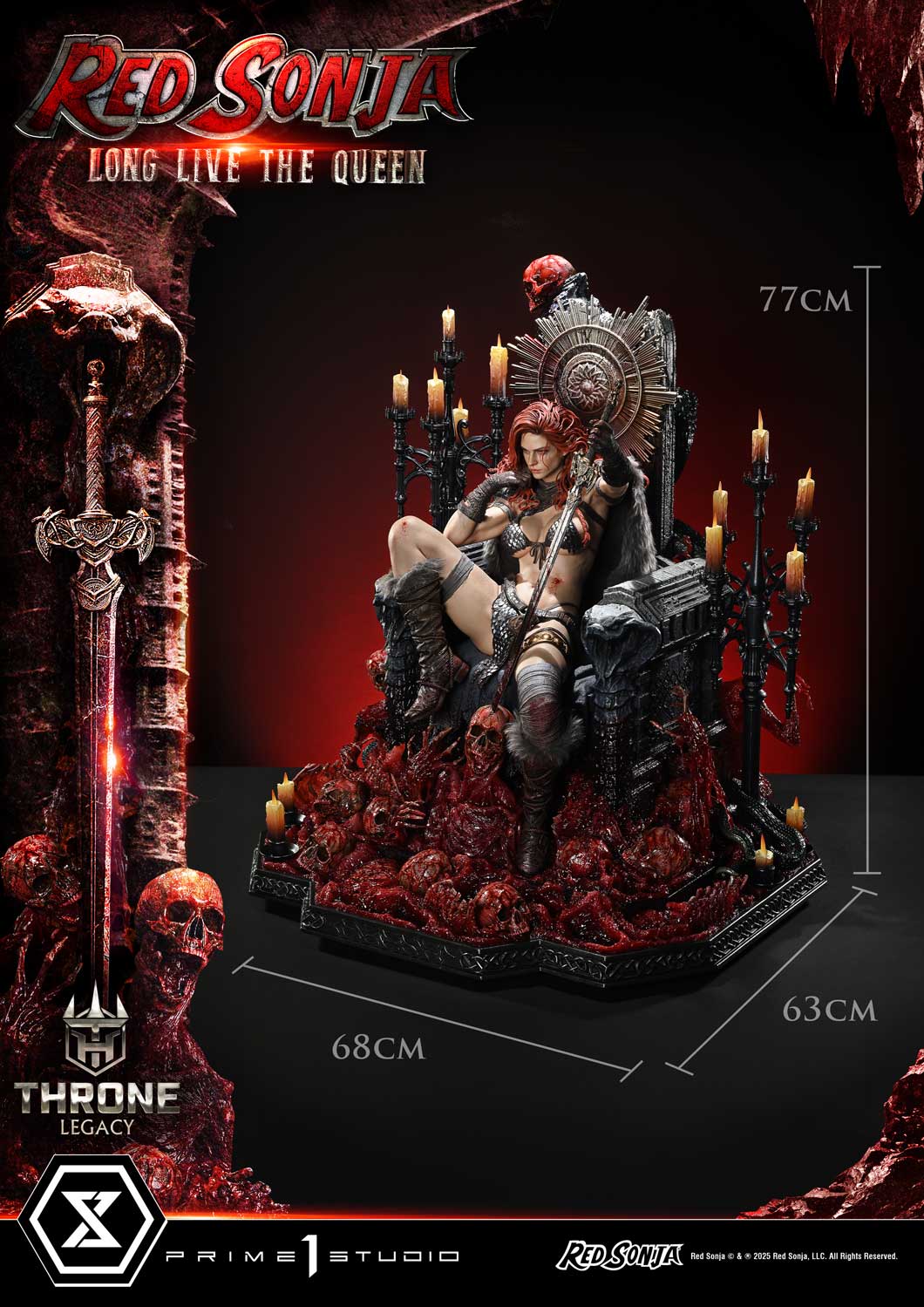 Throne Legacy Red Sonja Red Sonja : Long Live the Queen Bonus Version