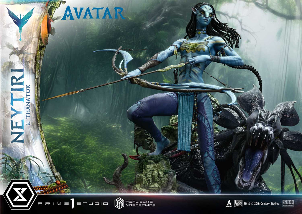 Real Elite Masterline Avatar (Film) Neytiri &amp; Thanator Avatar Legacy Collection