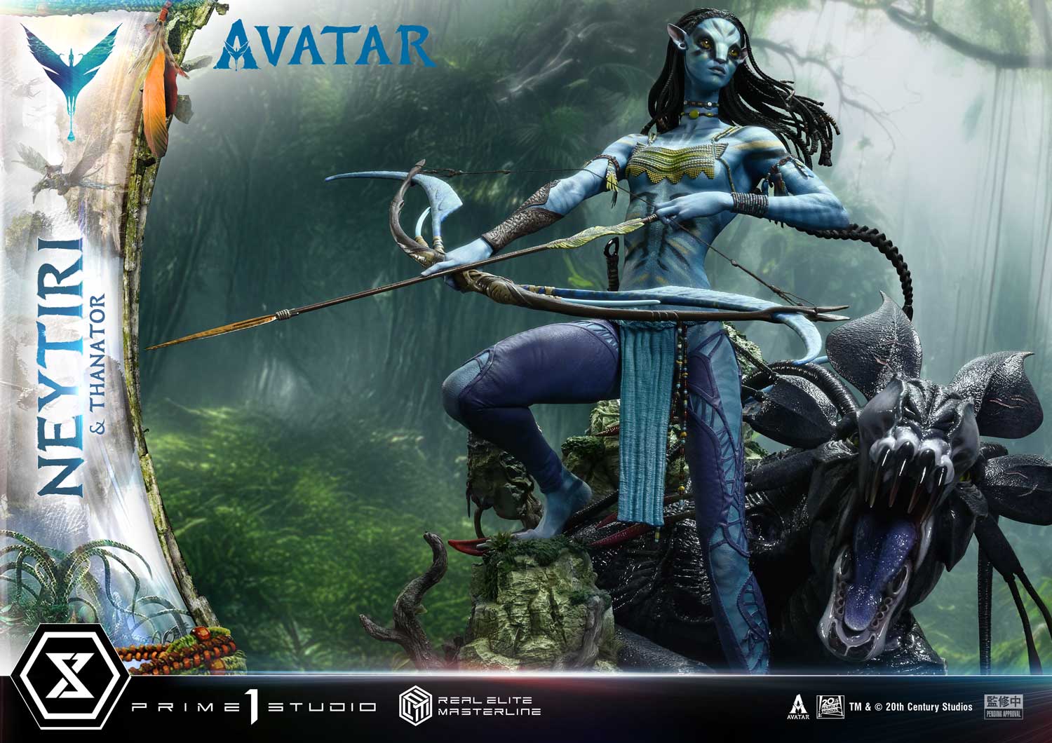 Real Elite Masterline Avatar (Film) Neytiri &amp; Thanator Avatar Legacy Collection