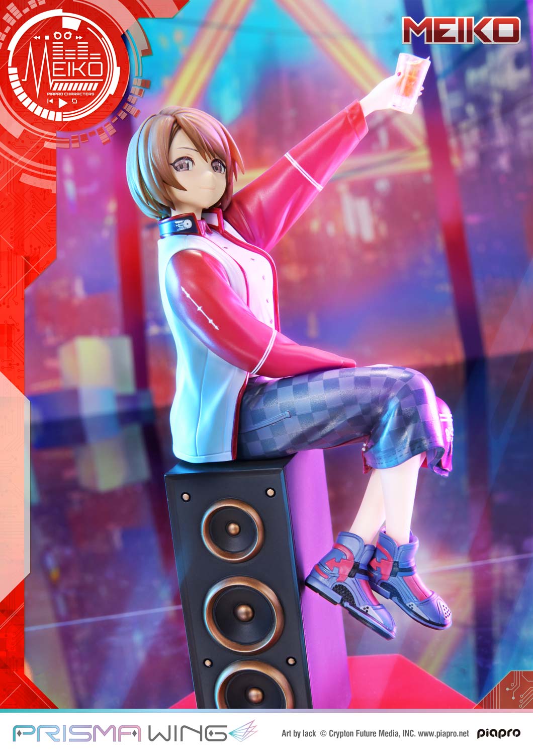 PRISMA WING Piapro Characters MEIKO "Art by lack" 1/7 Scale Pre-Painted Figure