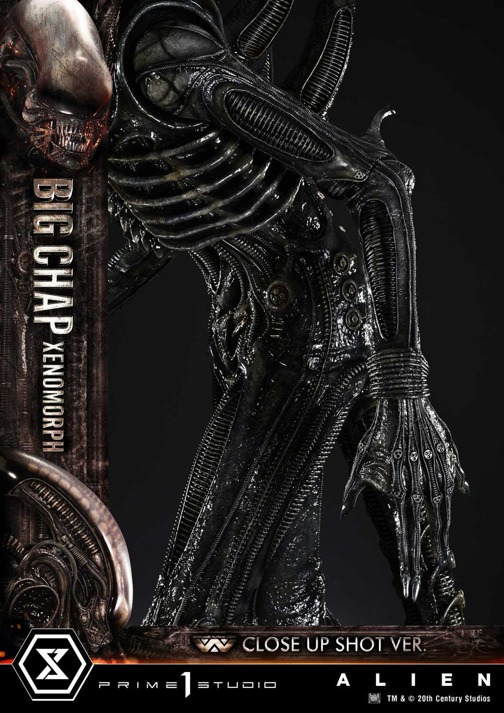 Museum Masterline XL Alien (Film) Big Chap Xenomorph Close Up Shot Ver.