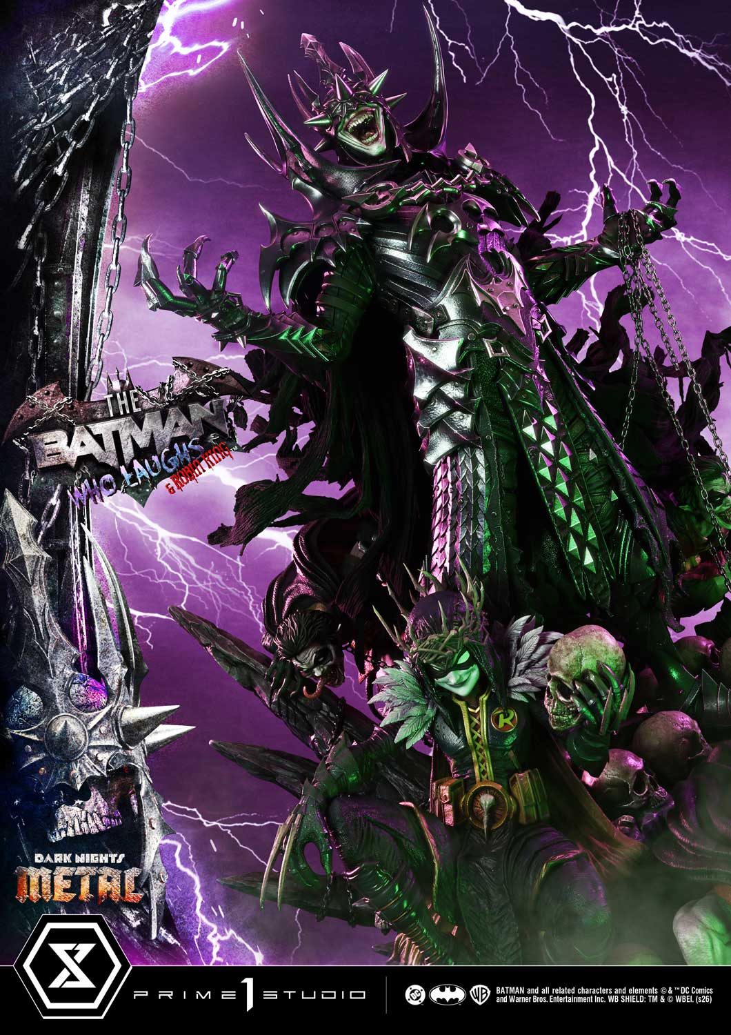 Museum Masterline Dark Nights: Death Metal The Batman Who Laughs &amp; Robin King Deluxe Version