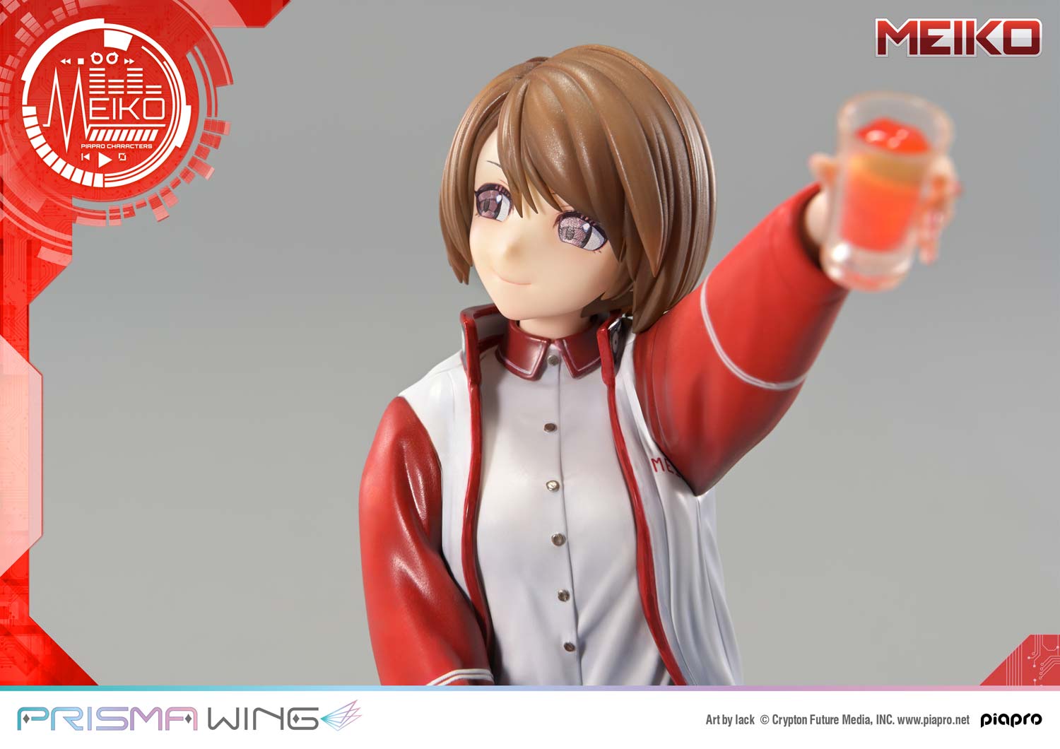 PRISMA WING Piapro Characters MEIKO "Art by lack" 1/7 Scale Pre-Painted Figure