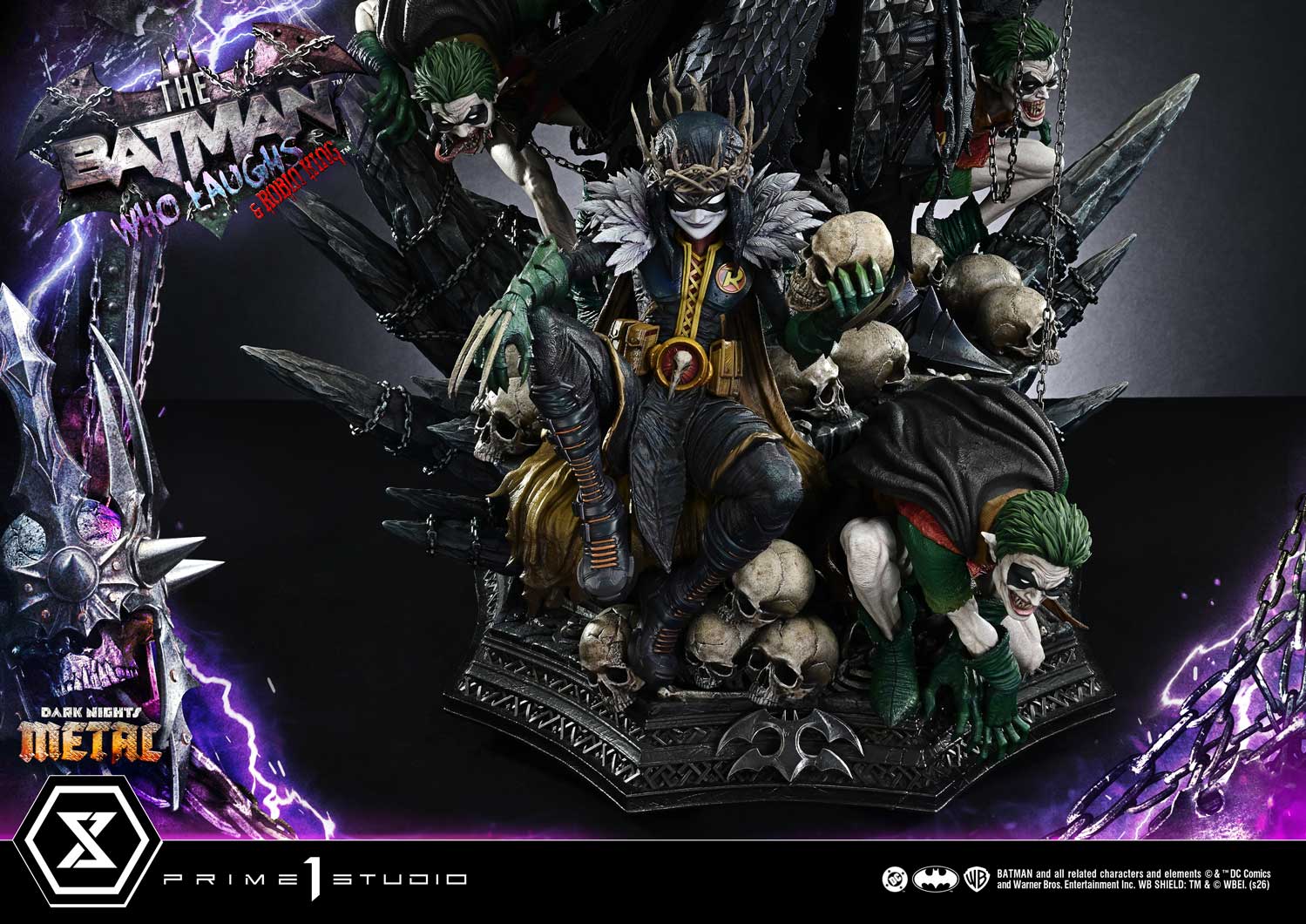 Museum Masterline Dark Nights: Death Metal The Batman Who Laughs &amp; Robin King