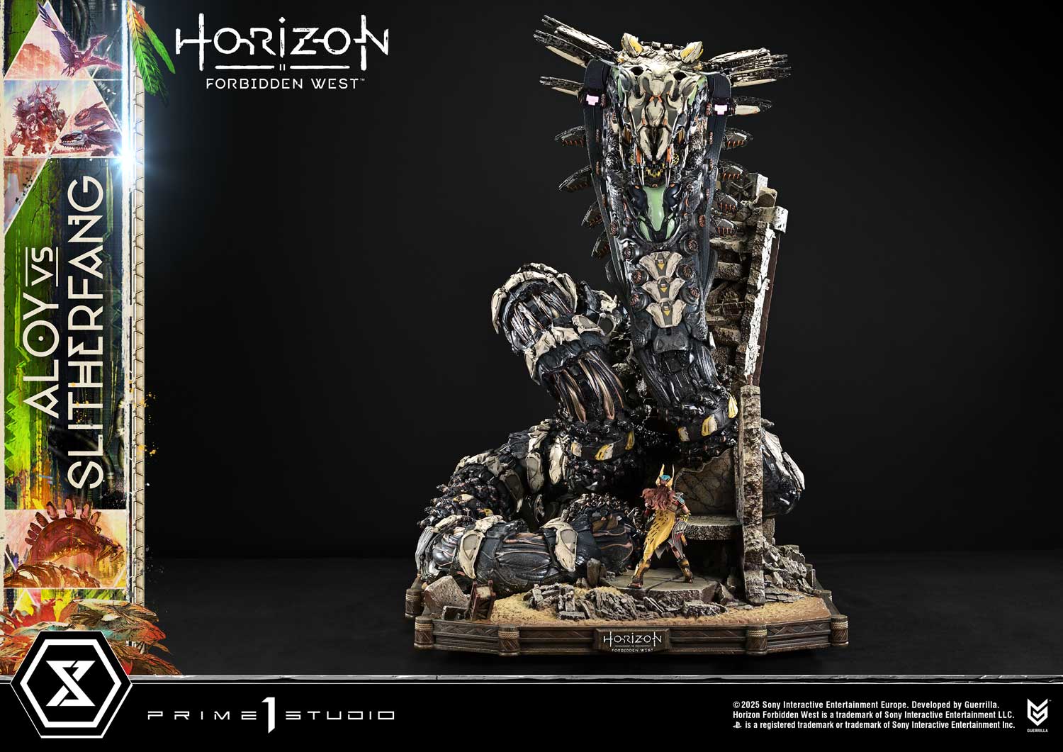 Ultimate Diorama Masterline Horizon Forbidden West Aloy vs. The Slitherfang