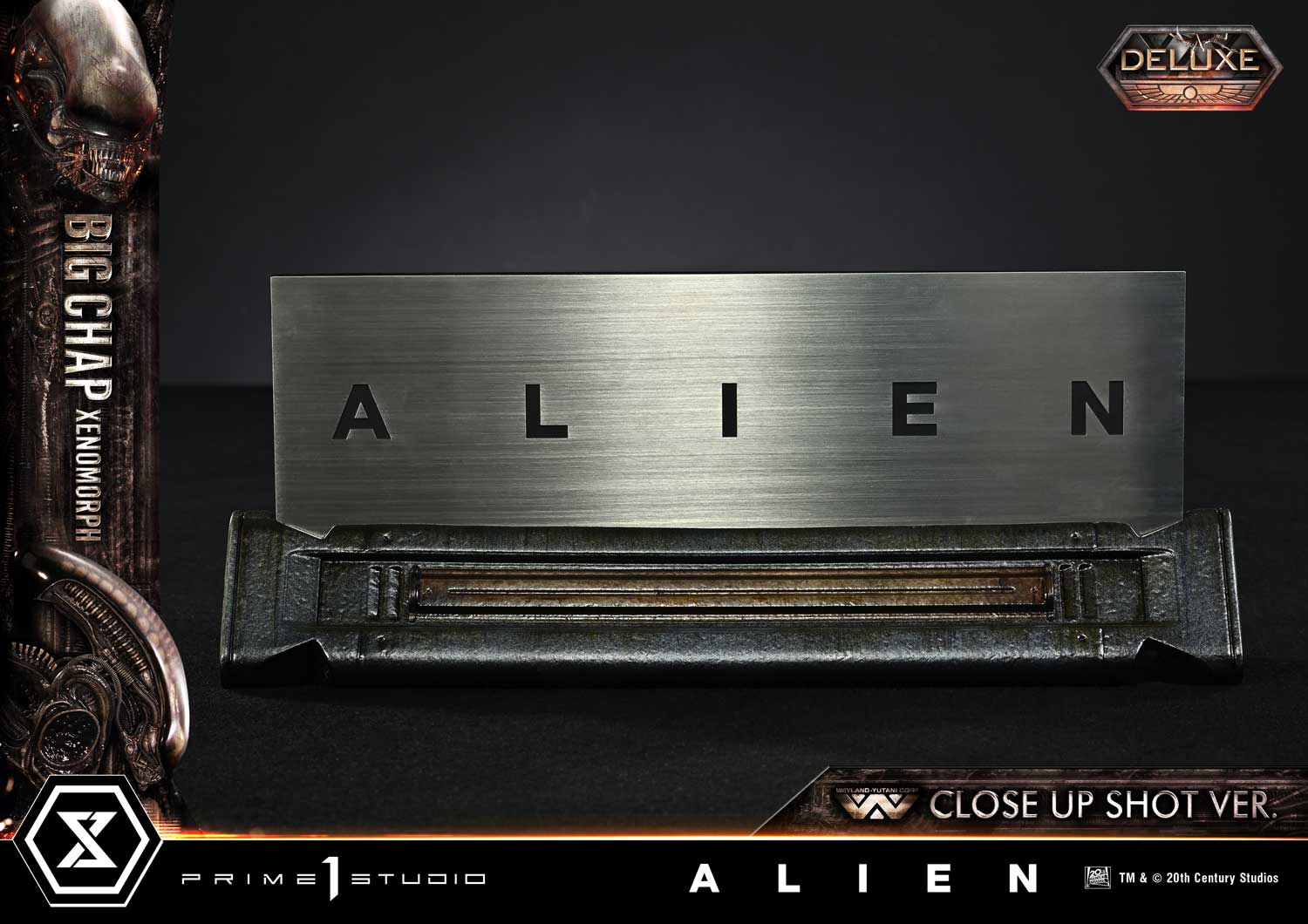Museum Masterline XL Alien (Film) Big Chap Xenomorph Close Up Shot Ver. Deluxe Version
