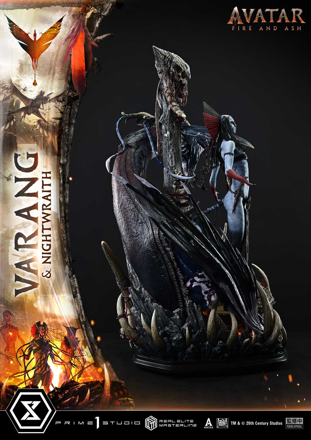 Real Elite Masterline Avatar: Fire and Ash (Film) Varang &amp; Nightwraith Avatar Legacy Collection