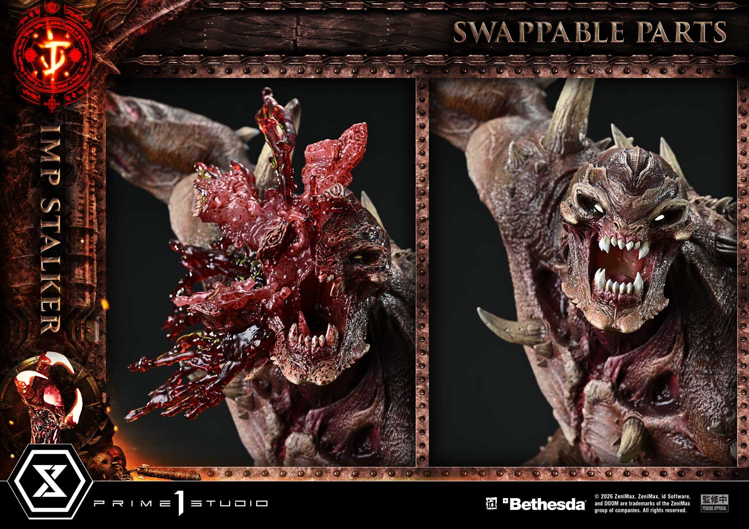 Ultimate Premium Masterline DOOM: The Dark Ages Imp Stalker