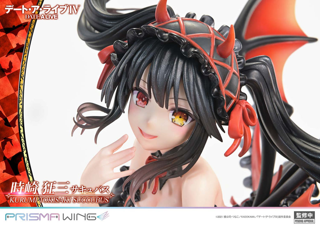 PRISMA WING DATE A LIVE Kurumi Tokisaki succubus 1/7 Scale Pre-Painted Figure