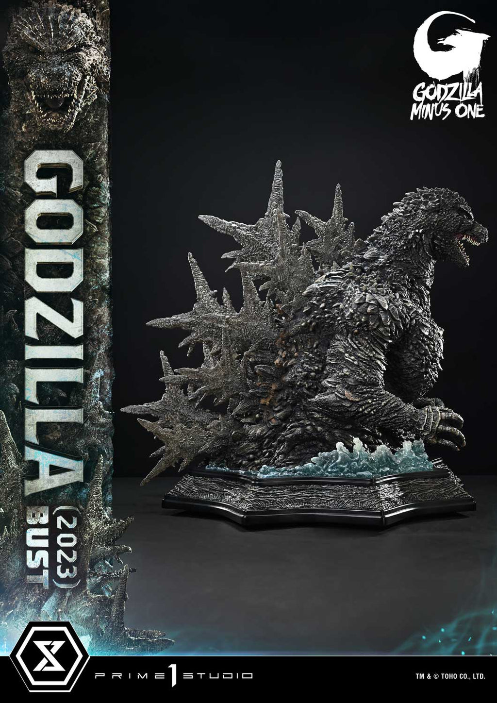 Life Size Bust GODZILLA MINUS ONE (Film) Godzilla (2023)