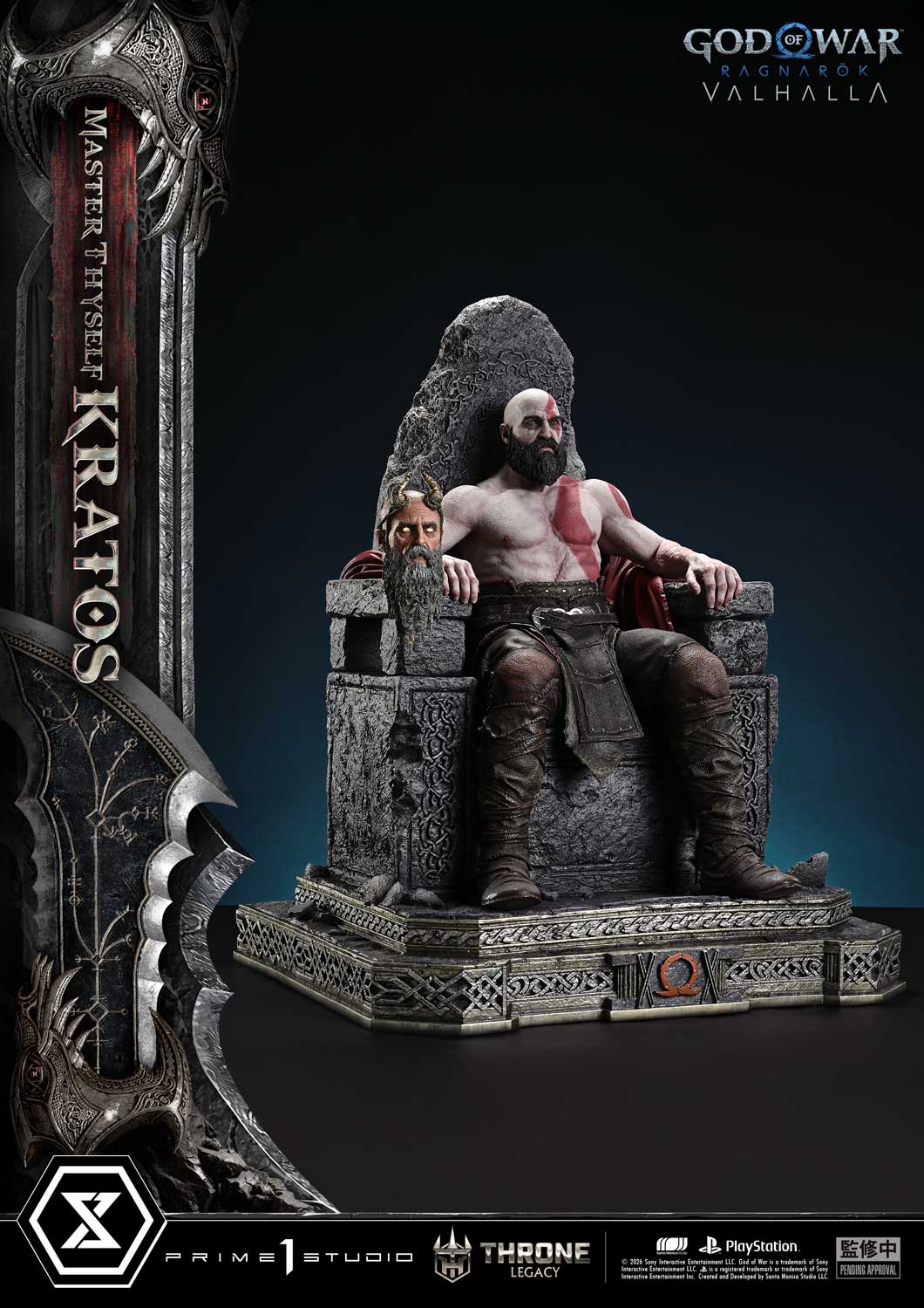Throne Legacy God of War: Ragnarok Master Thyself Kratos Bonus Version