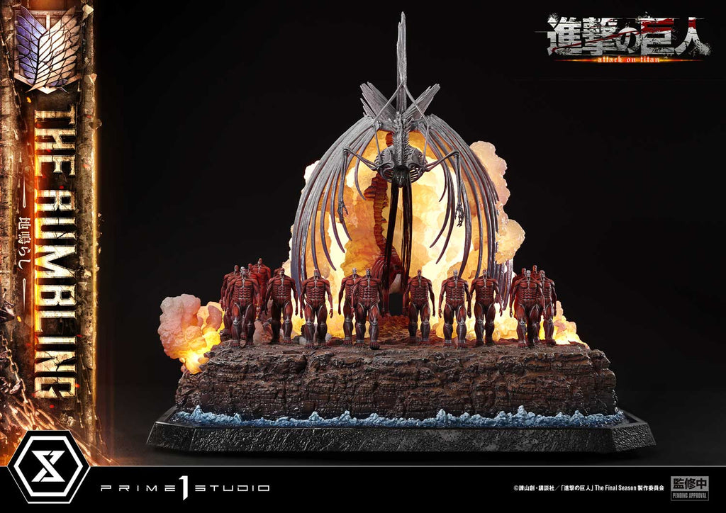Ultimate Diorama Masterline TV animation Attack on Titan The Rumbling Bonus Version