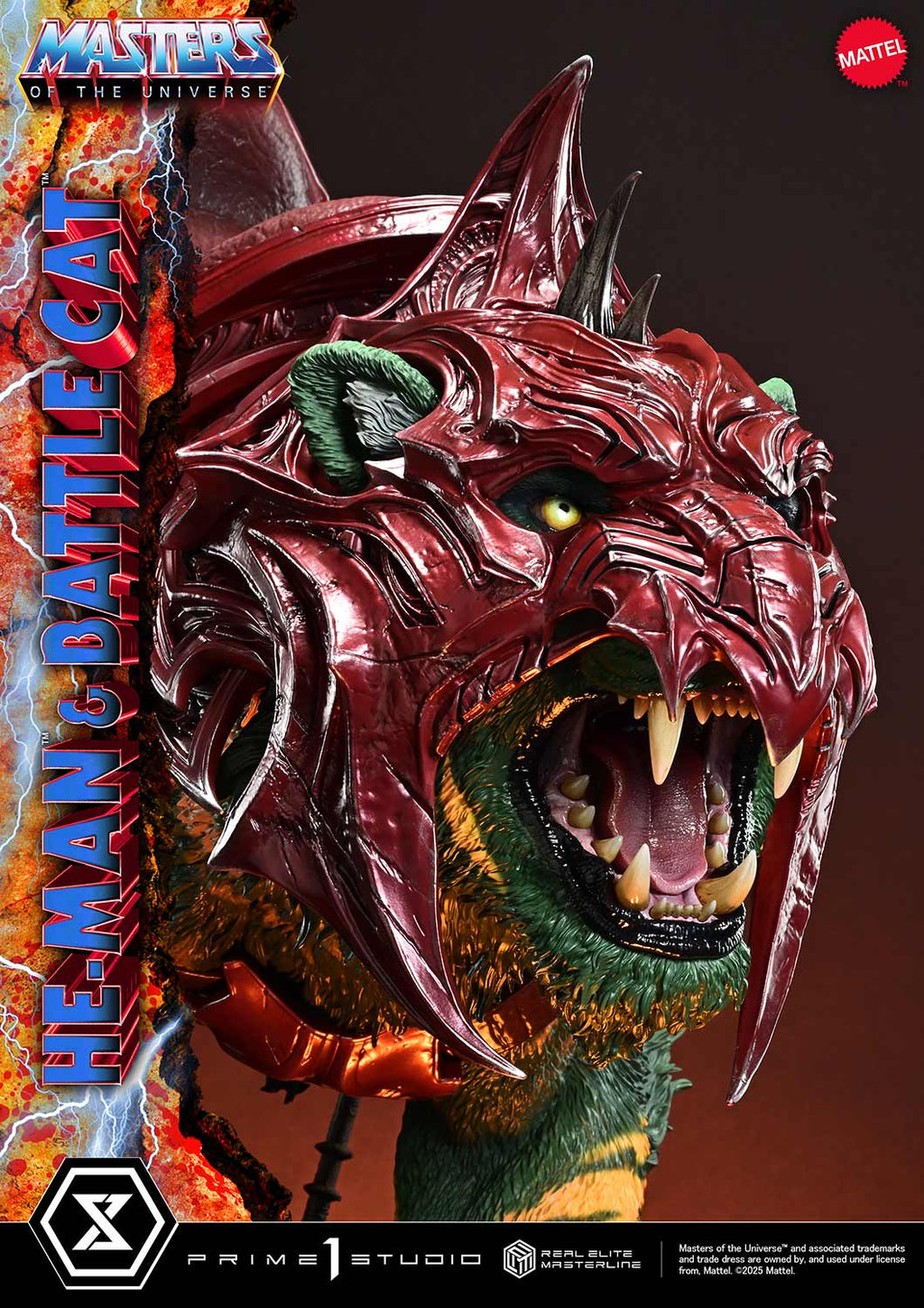 Real Elite Masterline Masters of the Universe He-Man &amp; Battle Cat