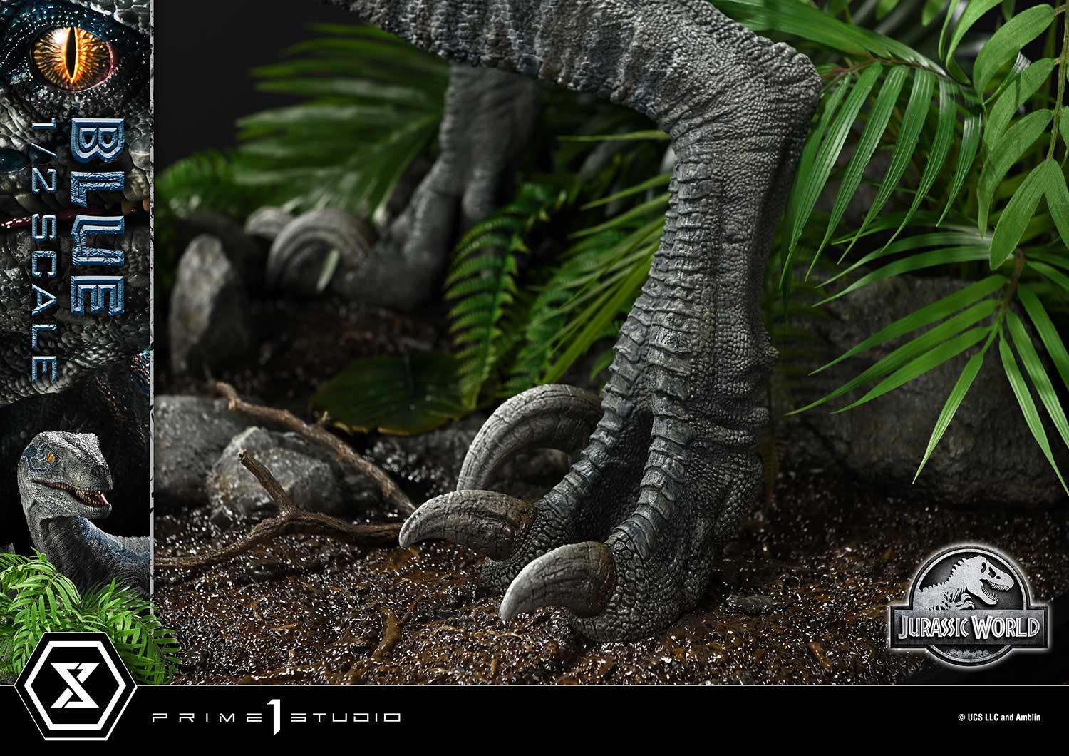 Legacy Museum Collection Jurassic World: Fallen Kingdom (Film) Blue 1/2 Scale