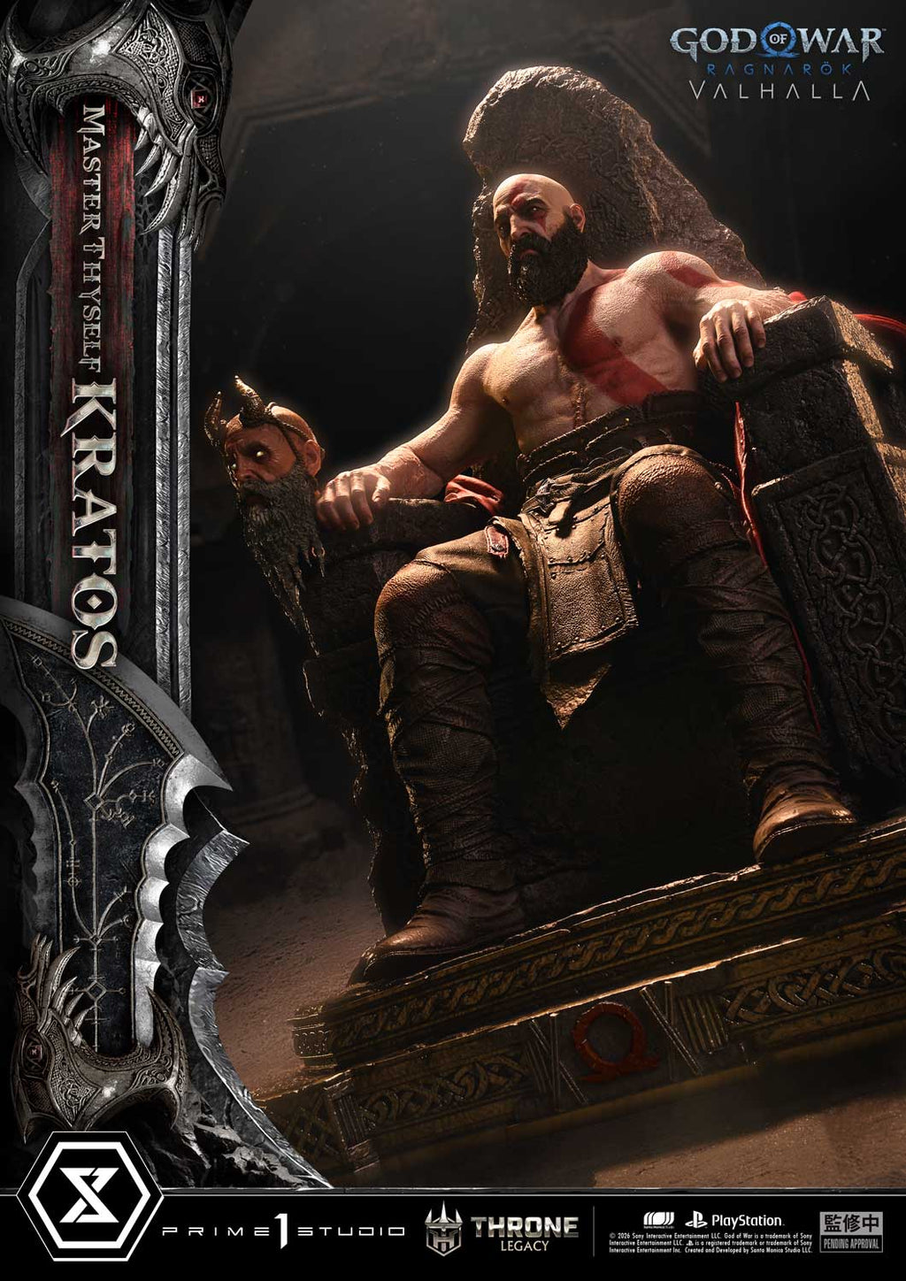 Throne Legacy God of War: Ragnarok Master Thyself Kratos