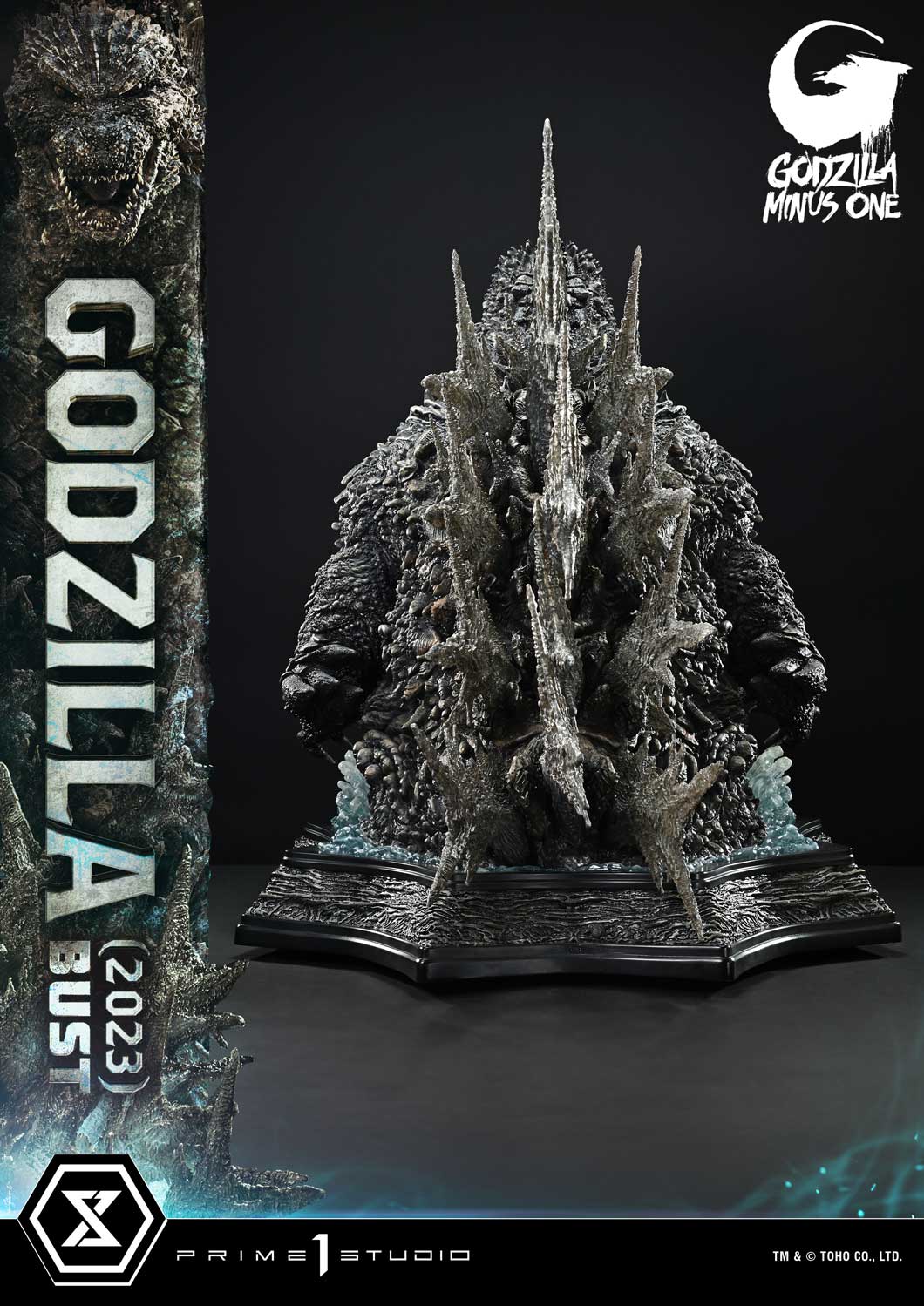 Life Size Bust GODZILLA MINUS ONE (Film) Godzilla (2023) Bonus Version