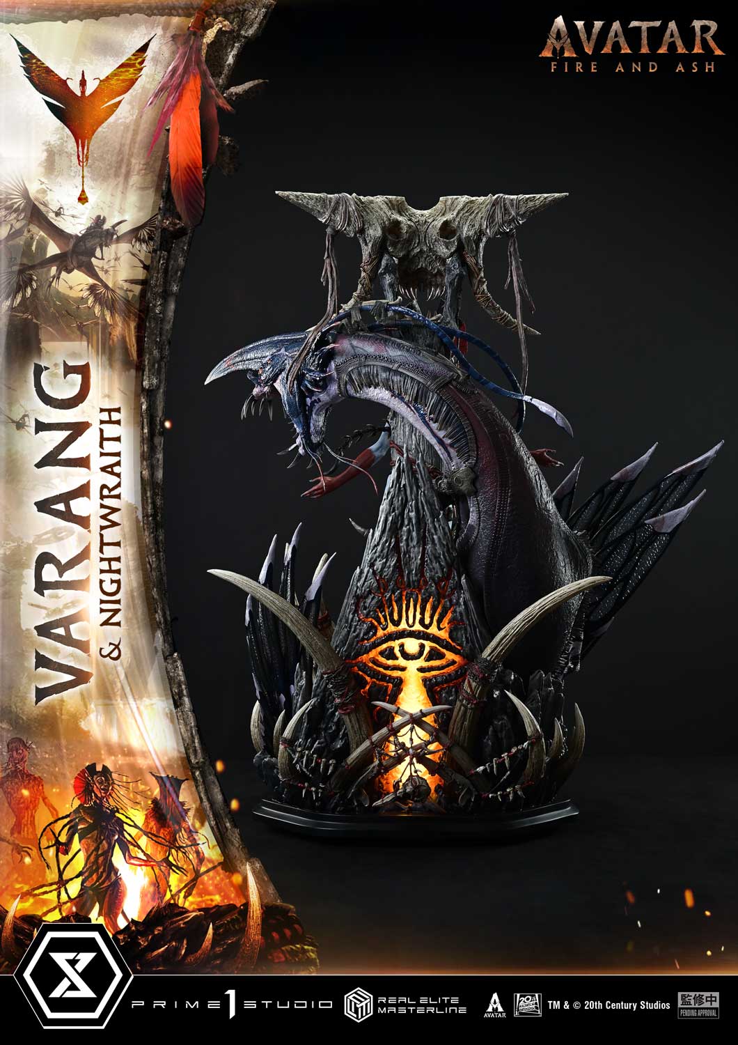 Real Elite Masterline Avatar: Fire and Ash (Film) Varang &amp; Nightwraith Avatar Legacy Collection Bonus Version