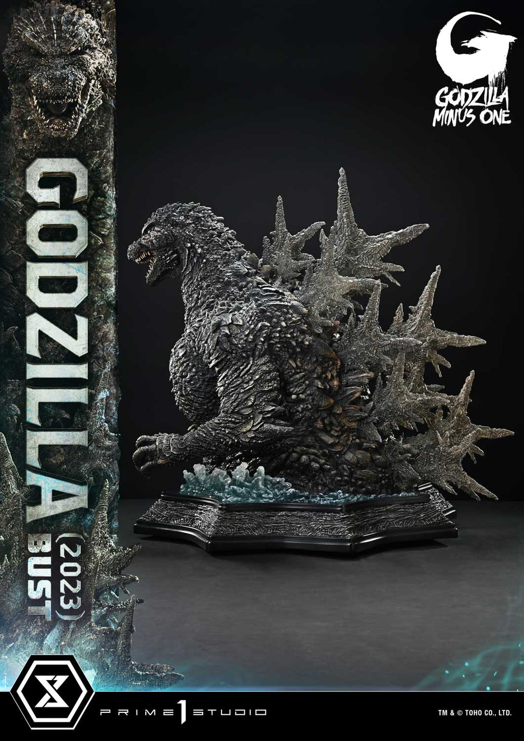 Life Size Bust GODZILLA MINUS ONE (Film) Godzilla (2023)
