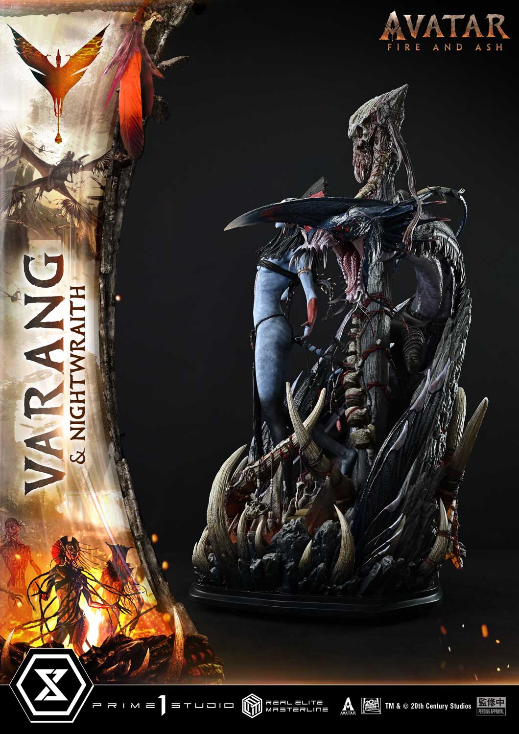 Real Elite Masterline Avatar: Fire and Ash (Film) Varang &amp; Nightwraith Avatar Legacy Collection Bonus Version